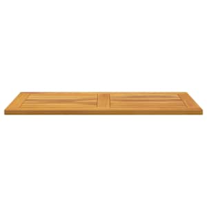 Deska stolu Přírodní olej 90 x 45 x 2 cm Masivní akátové dřevo - obrázek 5