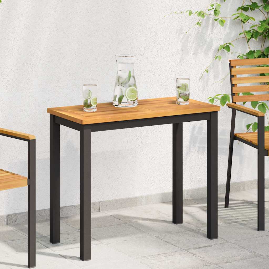 Tischplatte 100x50x2,2 cm Rechteckig Massivholz Akazie