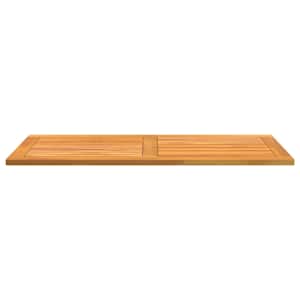 Deska stolu Přírodní olej 110 x 55 x 2 cm Masivní akátové dřevo - obrázek 5