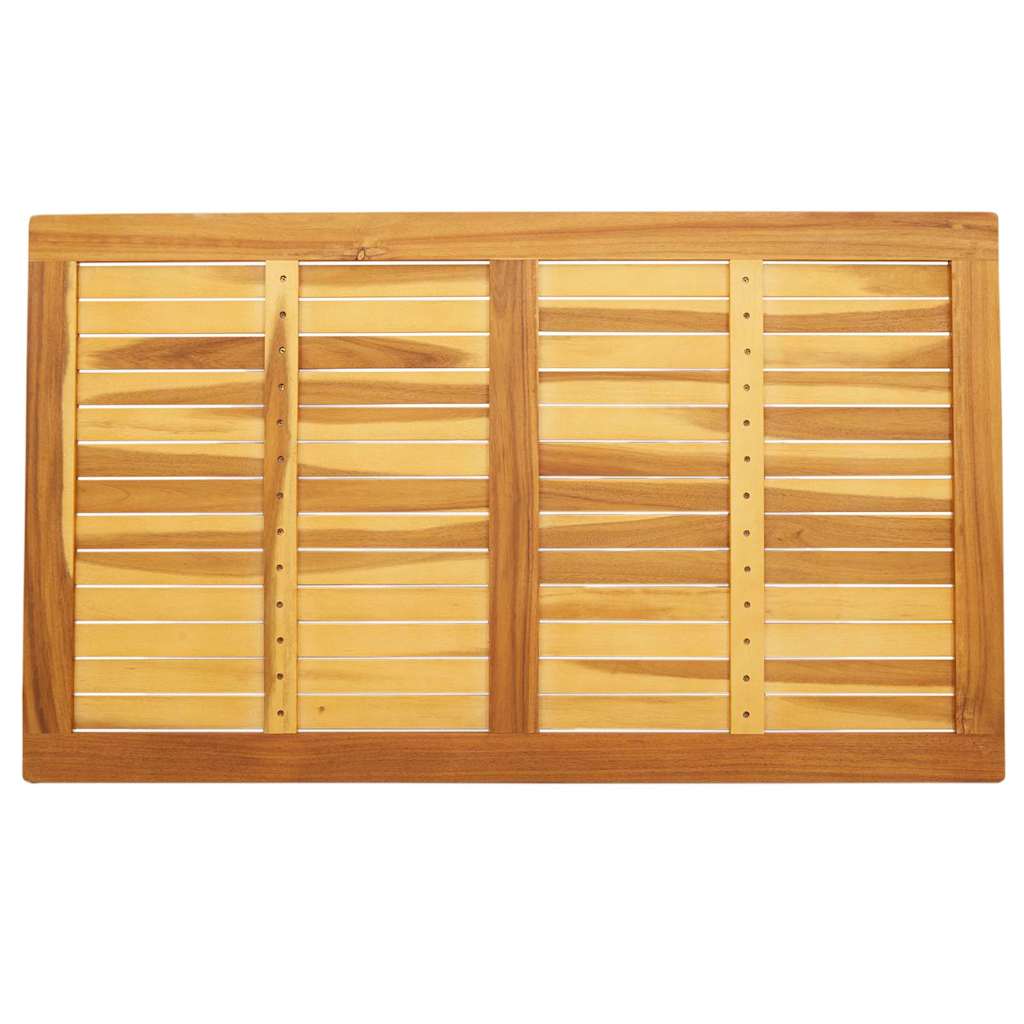 Lauda peal Pruun 120 x 70 x 2 cm tugev akaatsiapuit 8 Kõik vajalik sinu aeda ja koju! Lauda peal Pruun 120 x 70 x 2 cm tugev akaatsiapuit - Image 8