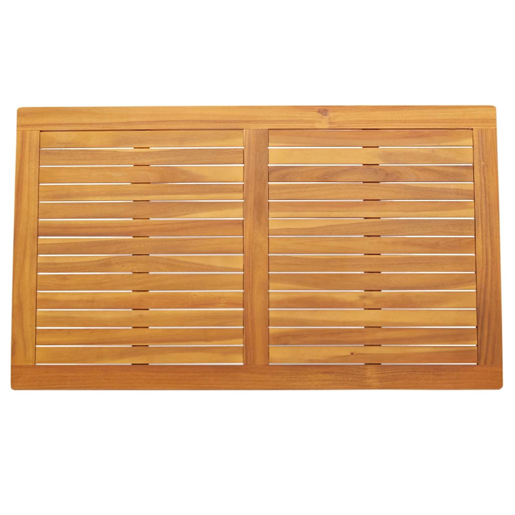 Lauda peal Pruun 120 x 70 x 2 cm tugev akaatsiapuit 2 Kõik vajalik sinu aeda ja koju! Lauda peal Pruun 120 x 70 x 2 cm tugev akaatsiapuit - Image 2