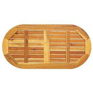 Deska stolu Přírodní olej 100 x 50 x 2 cm Masivní akátové dřevo - obrázek 7