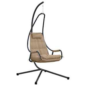 vidaXL Rippuv munakujuline tool Teras 94 x 107 x 196,5 cm