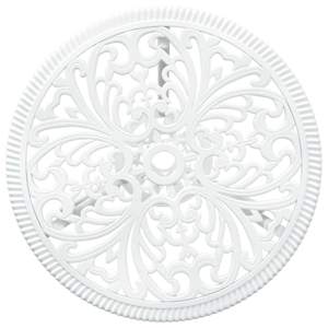 Zahradní bistro set 3 pcs Bílá Hliník - obrázek 8