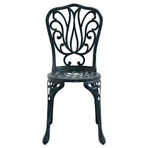 Zahradní bistro set 3 pcs Zelená Hliník - obrázek 7