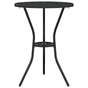 Zahradní bistro set 3 pcs Černá Hliník - obrázek 5