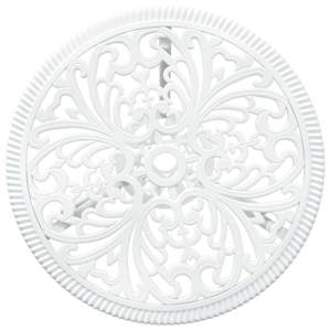 Zahradní bistro set 3 pcs Bílá Hliník - obrázek 8