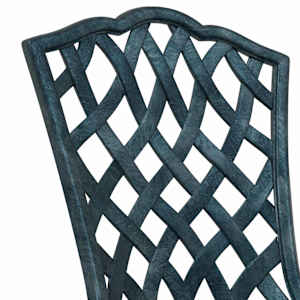 Zahradní bistro set 3 pcs Zelená Hliník - obrázek 9