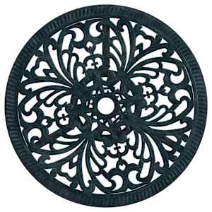 Zahradní bistro set 3 pcs Zelená Hliník - obrázek 8