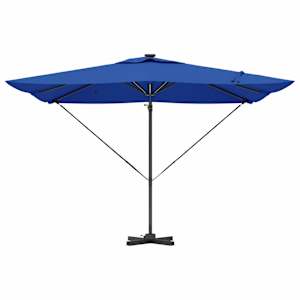 Slunečník Azur blue 286 x 284 x 270 cm Hliník a polyester - obrázek 6