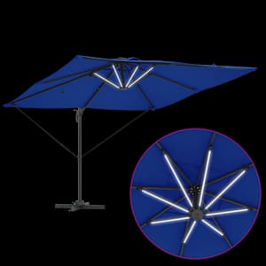 Slunečník Azur blue 286 x 284 x 270 cm Hliník a polyester - obrázek 11