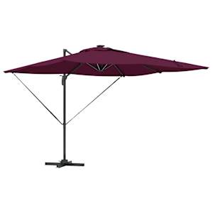 vidaXL P&auml;ikesevari Bordeaux punane 286 x 284 x 270 cm