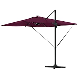 Senčnik Bordeaux rdeča 286 x 284 x 270 cm Aluminij in Poliester - slika 8