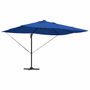 vidaXL P&auml;ikesevari 352 x 251 x 265 cm Pol&uuml;ester ja alumiinium Azurblau