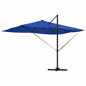 Slunečník 352 x 251 x 265 cm Polyester a hliník Azurblau - obrázek 8