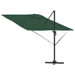 Roma Parasol Zelená 286 x 284 x 265 cm Hliník a polyester - obrázek 8