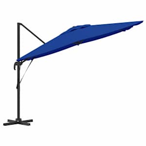 Roma Parasol Modrá 286 x 284 x 265 cm Hliník a polyester - obrázek 6