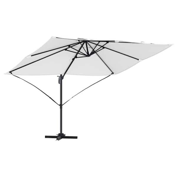 vidaXL P&auml;ikesevari 351 x 250 x 260 cm Pol&uuml;ester ja alumiinium