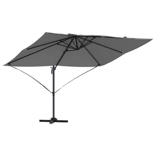 vidaXL P&auml;ikesevari 351 x 250 x 260 cm Pol&uuml;ester ja alumiinium