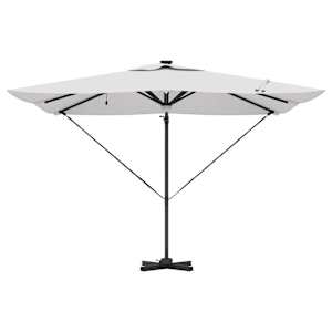 Roma Parasol Béžová 286 x 284 x 270 cm Hliník a polyester - obrázek 6