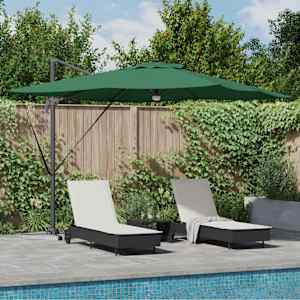 Roma Parasol Zelená 286 x 284 x 270 cm Hliník a polyester - obrázek 1