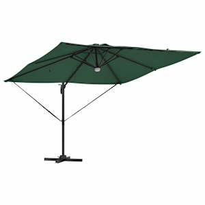 Roma Parasol Zelená 286 x 284 x 270 cm Hliník a polyester - obrázek 5