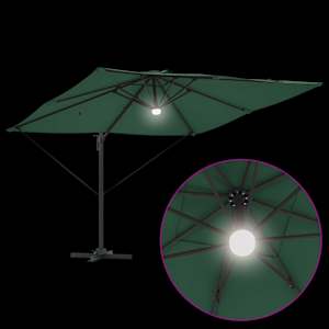 Roma Parasol Zelená 286 x 284 x 270 cm Hliník a polyester - obrázek 11