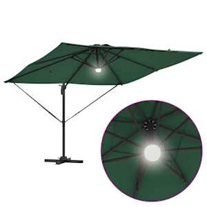 Roma Parasol Zelená 286 x 284 x 270 cm Hliník a polyester - obrázek 12