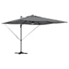vidaXL Roma parapli LED -ribatuledega Antratsiit 286 x 284 x 270 cm
