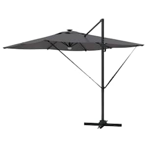 Roma Parasol Antracit 286 x 284 x 270 cm Hliník a polyester - obrázek 8