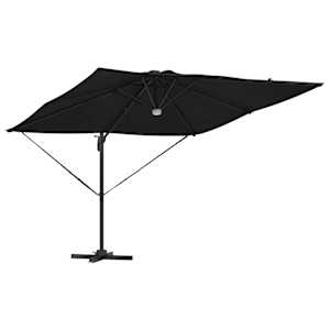 Roma Parasol Černá 286 x 284 x 270 cm Hliník a polyester - obrázek 5