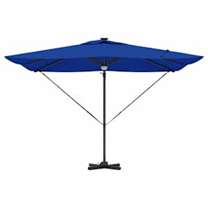 Roma Parasol Modrá 286 x 284 x 270 cm Hliník a polyester - obrázek 6