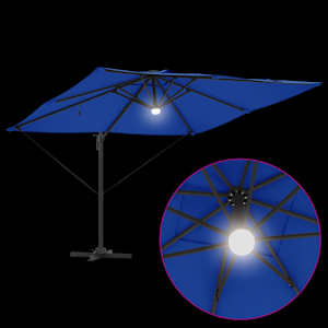 Roma Parasol Modrá 286 x 284 x 270 cm Hliník a polyester - obrázek 11