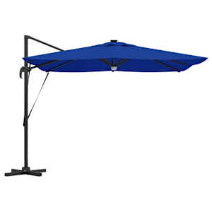 Roma Parasol Modrá 286 x 284 x 270 cm Hliník a polyester - obrázek 7