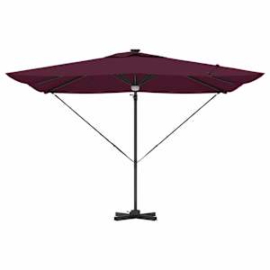 Roma Parasol Červená 286 x 284 x 270 cm Hliník a polyester - obrázek 6