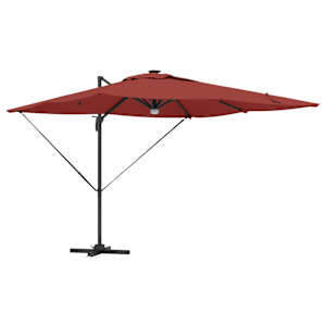 Roma Parasol Červená 286 x 284 x 270 cm Hliník a polyester - obrázek 2