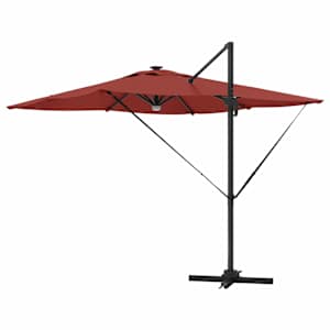 Roma Parasol Červená 286 x 284 x 270 cm Hliník a polyester - obrázek 8