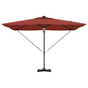 Roma Parasol Červená 286 x 284 x 270 cm Hliník a polyester - obrázek 6