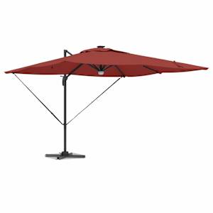 Roma Parasol Červená 286 x 284 x 270 cm Hliník a polyester - obrázek 3