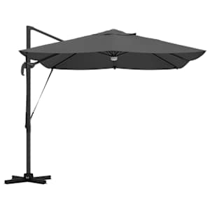 Slunečník Antracit 351 x 250 x 253 cm Polyester a hliník - obrázek 7