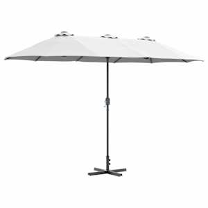 vidaXL Aedapara 370 x 197 x 239 cm Pol&uuml;ester ja alumiinium Liivakarva