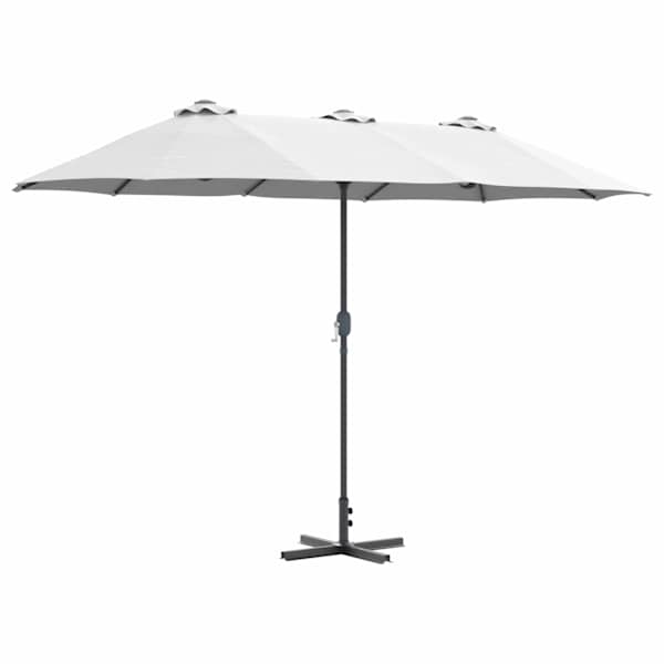 vidaXL Aedapara 370 x 197 x 239 cm Pol&uuml;ester ja alumiinium Liivakarva