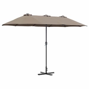 vidaXL Aedapara 370 x 197 x 239 cm Pol&uuml;ester ja alumiinium