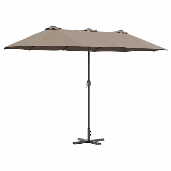 vidaXL Aedapara 370 x 197 x 239 cm Pol&uuml;ester ja alumiinium