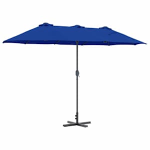 Zahradní slunečník 370 x 197 x 239 cm Polyester a hliník - obrázek 8