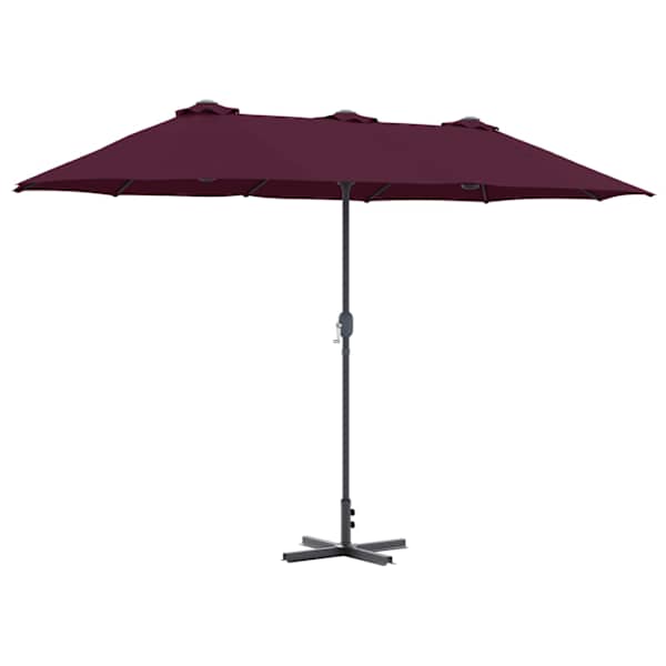 vidaXL Aedapara 370 x 197 x 239 cm Pol&uuml;ester ja alumiinium