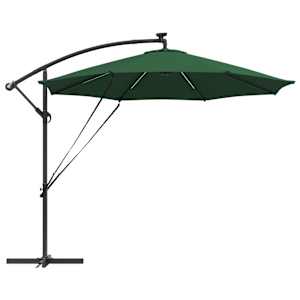 Slunečník Zelená 294 x 294 x 248 cm Polyester a hliník - obrázek 7