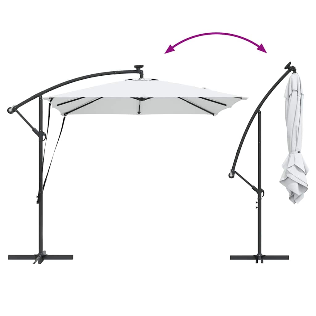 Cantilever Banana Parasol Zand 249 x 249 x 250 cm image 13