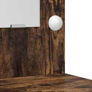 Kosmetický stůl Hnědá 78.5 x 41 x 135 cm Kompozitní dřevo - obrázek 9
