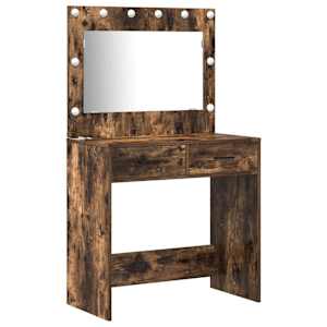 Kosmetický stůl Hnědá 78.5 x 41 x 135 cm Kompozitní dřevo - obrázek 5
